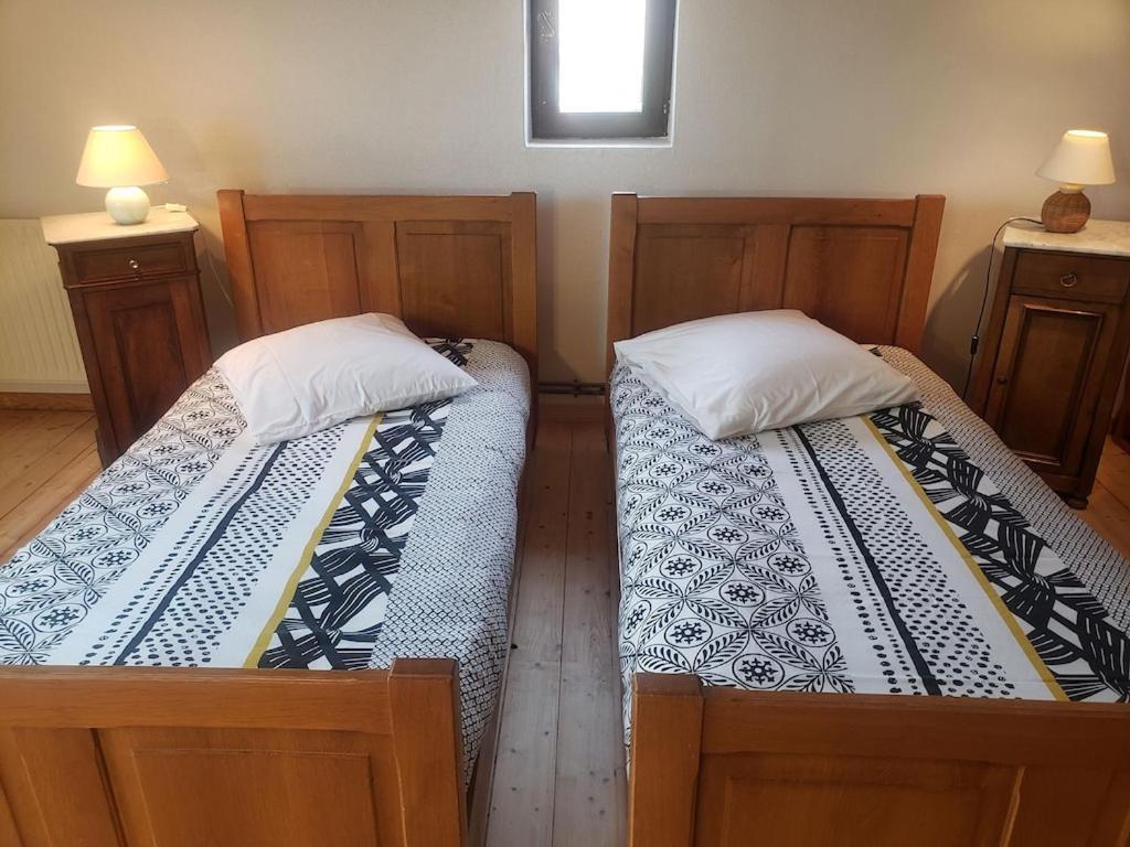Gite Au Petit Ruisseau-Etage Et Combles-Maison Alsacienne 4 Personnes 4 Nuitees Minimum Langensoultzbach Екстериор снимка