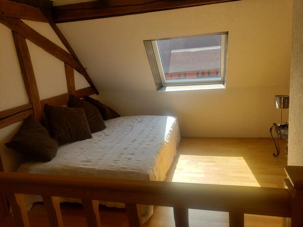 Gite Au Petit Ruisseau-Etage Et Combles-Maison Alsacienne 4 Personnes 4 Nuitees Minimum Langensoultzbach Екстериор снимка