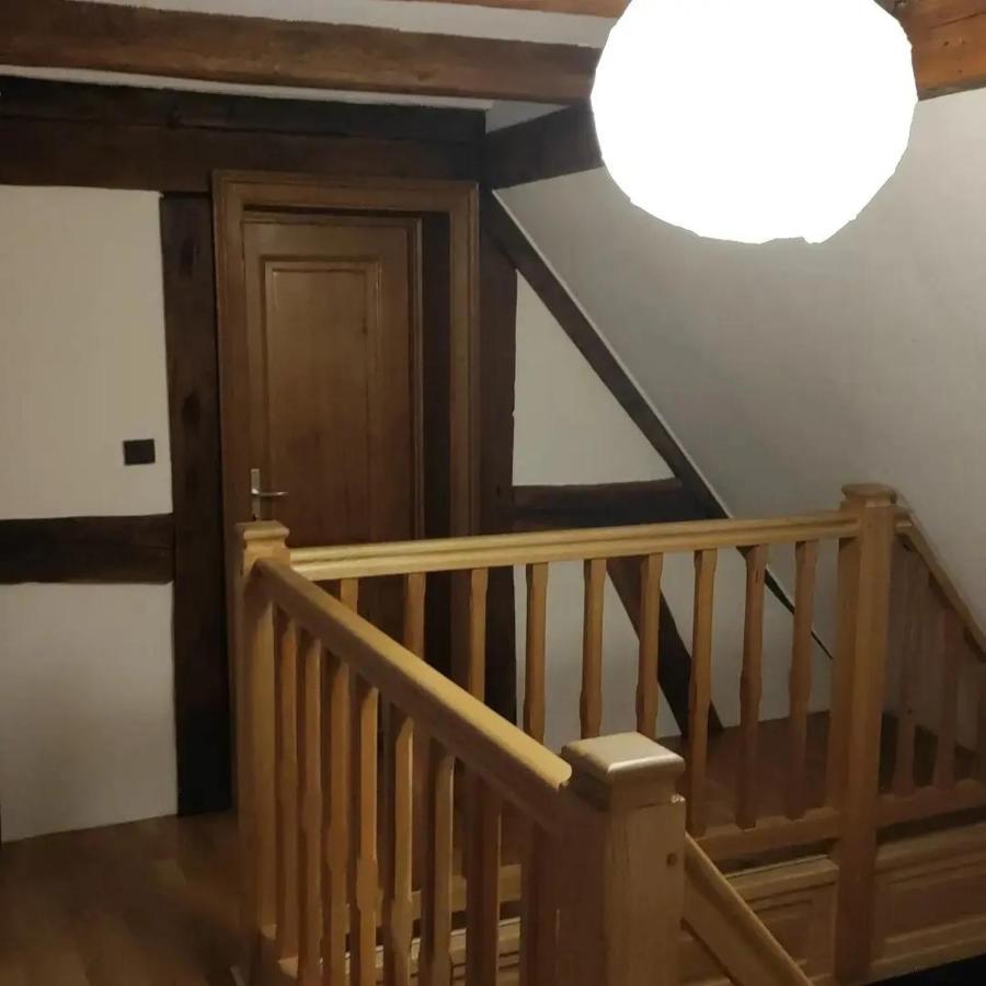 Gite Au Petit Ruisseau-Etage Et Combles-Maison Alsacienne 4 Personnes 4 Nuitees Minimum Langensoultzbach Екстериор снимка