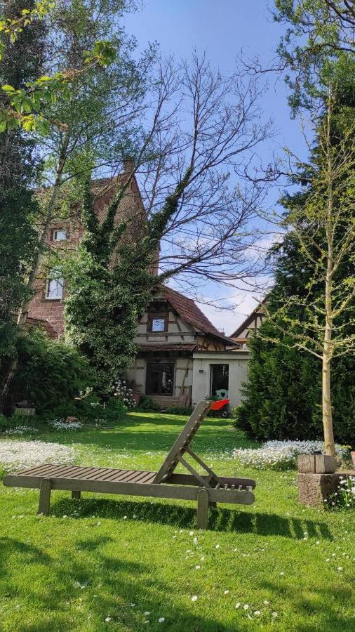 Gite Au Petit Ruisseau-Etage Et Combles-Maison Alsacienne 4 Personnes 4 Nuitees Minimum Langensoultzbach Екстериор снимка