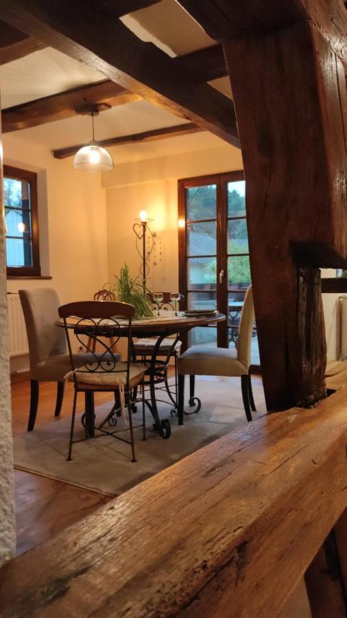 Gite Au Petit Ruisseau-Etage Et Combles-Maison Alsacienne 4 Personnes 4 Nuitees Minimum Langensoultzbach Екстериор снимка